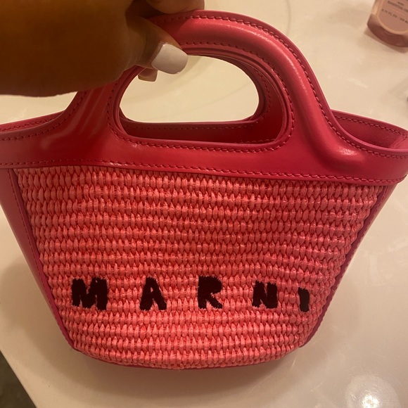 Marni Handbags - Marni pink micro bag
